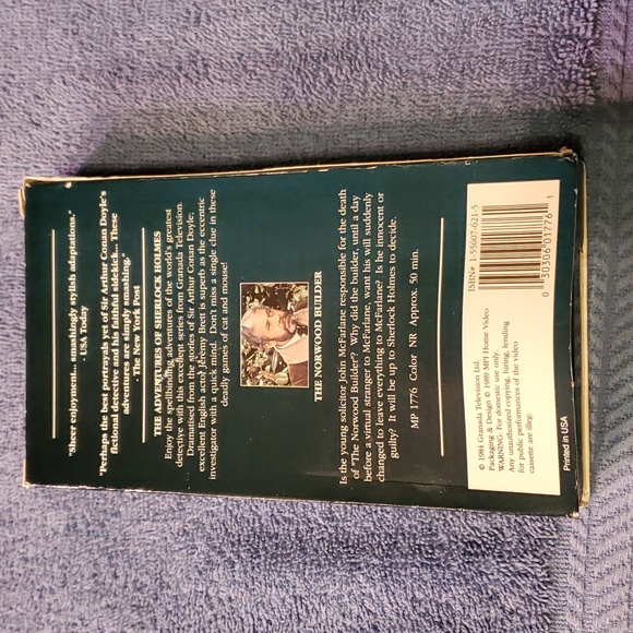 The adventures of Sherlock holmes, the Norwood builder - Picture 2 of 3